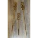 Лопатка-мешалка деревянная с узором